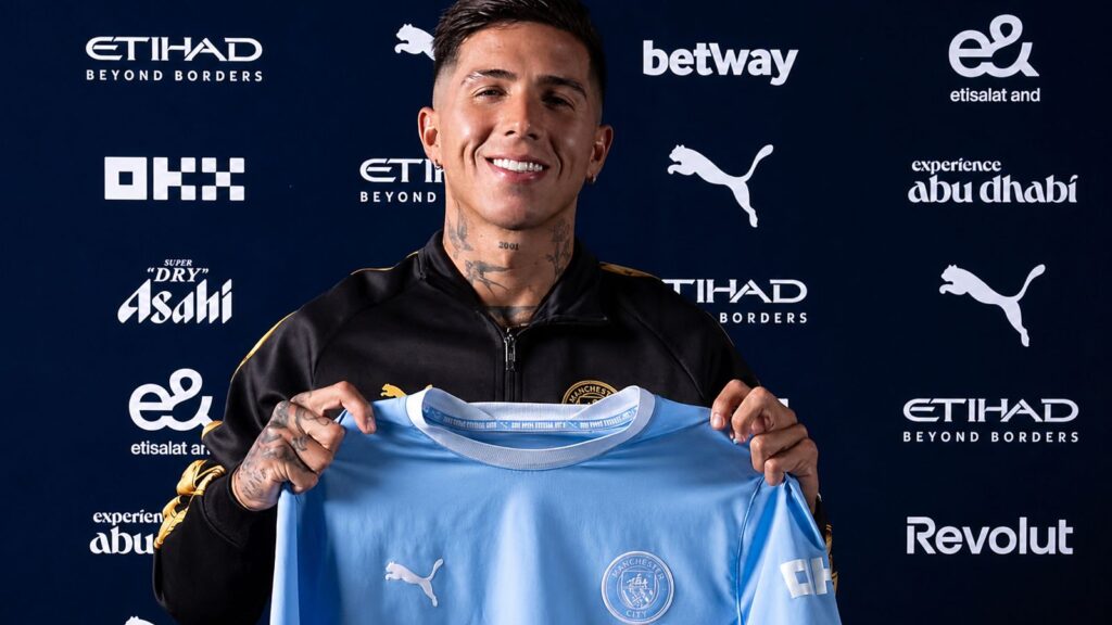 ¡FICHAJE RÉCORD! MANCHESTER CITY PAGA 125 MILLONES DE LIBRAS POR ENZO FERNÁNDEZ