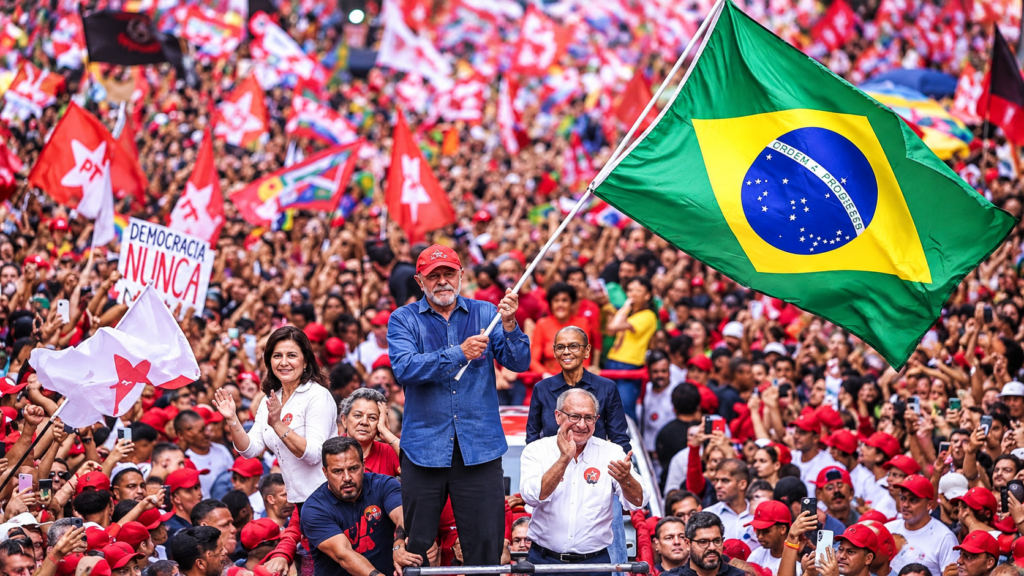 ¡LULA GANA Y MOVILIZA MULTITUDES! BRASIL LE DA UN CUARTO MANDATO